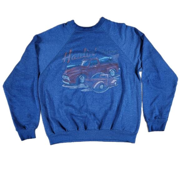 TULTEX 90’S VINTAGE HENRY FORD SWEATSHIRT HAULIN BY HENRY - Picture 1 of 6
